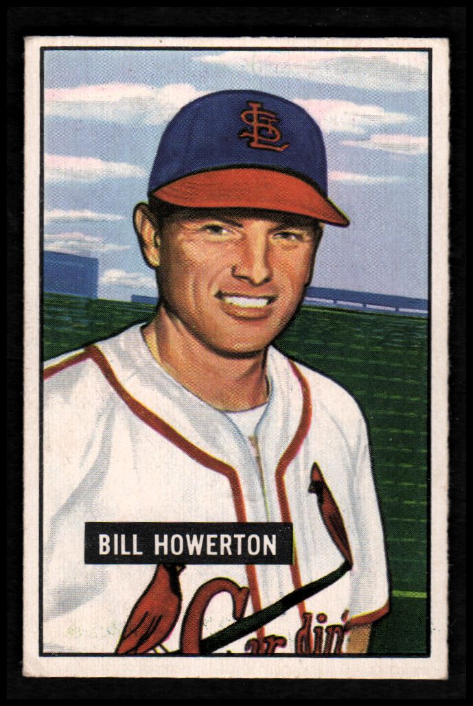 1951 Bowman #229 Bill Howerton