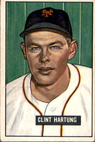 1951 Bowman #234 Clint Hartung