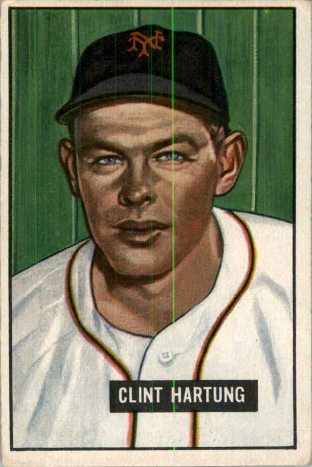 1951 Bowman #234 Clint Hartung