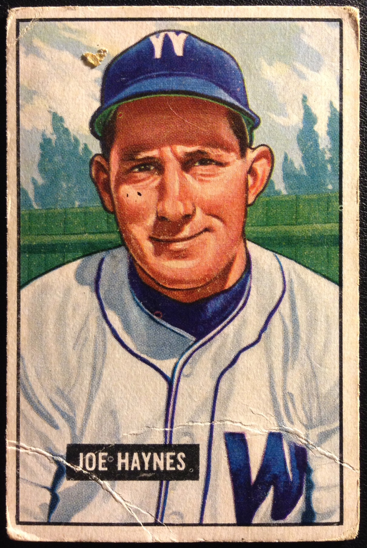 1951 Bowman #240 Joe Haynes