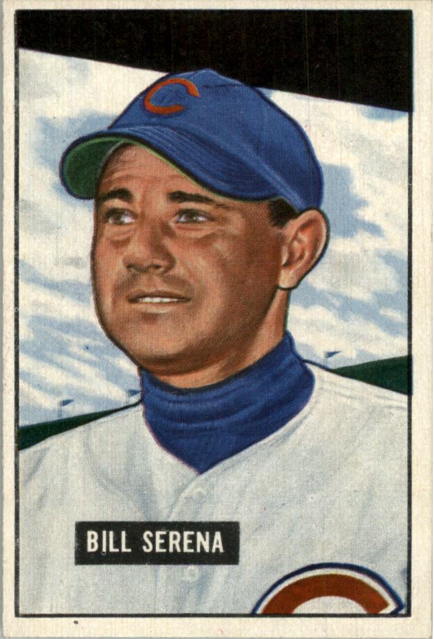 1951 Bowman #246 Bill Serena
