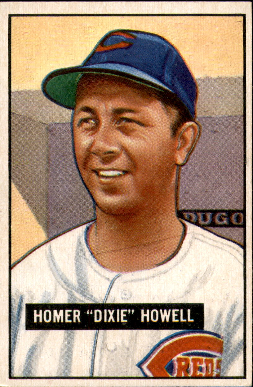 1951 Bowman #252 Dixie Howell RC