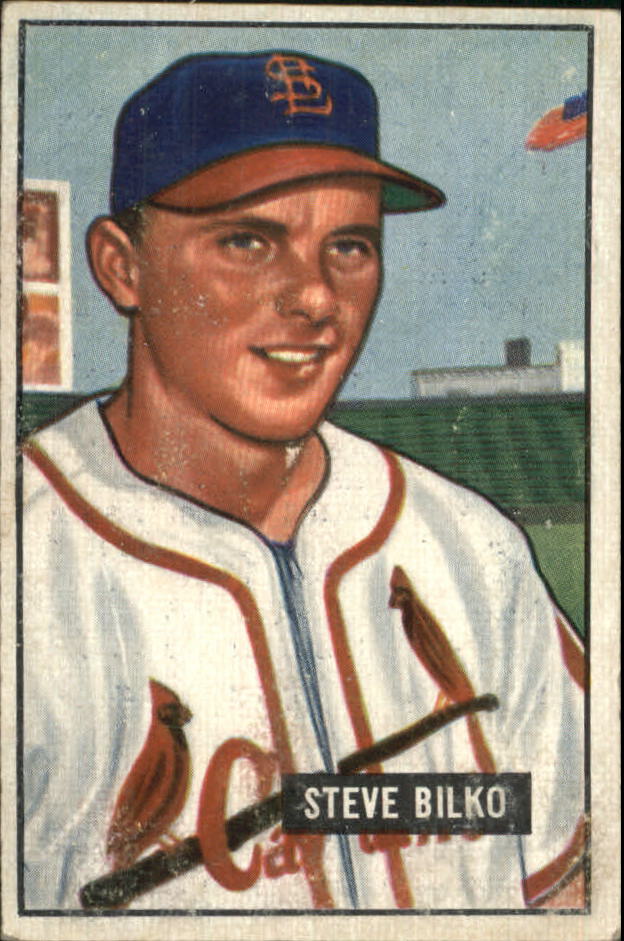 1951 Bowman #265 Steve Bilko RC
