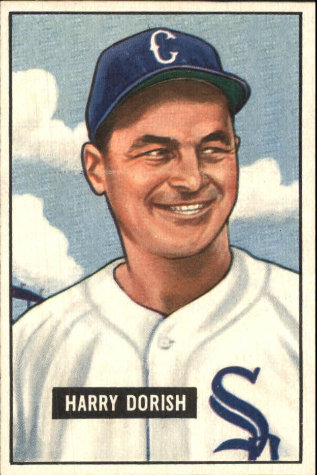 1951 Bowman #266 Harry Dorish RC