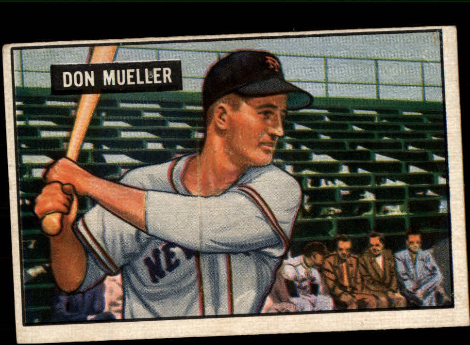 1951 Bowman #268 Don Mueller