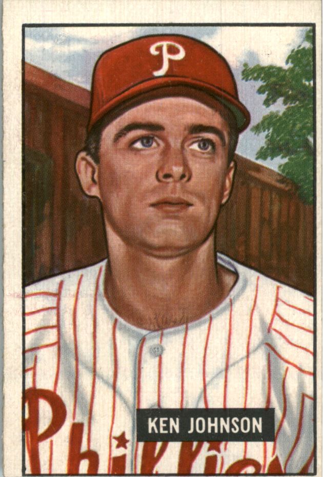 1951 Bowman #293 Ken Johnson RC