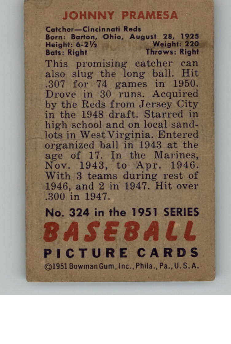 1951 BOWMAN BASEBALL ASSORTED SINGLES U-PICK