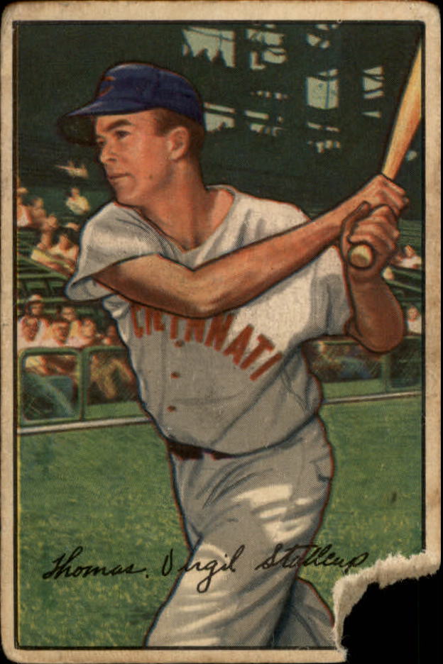 1952 Bowman #6 Virgil Stallcup