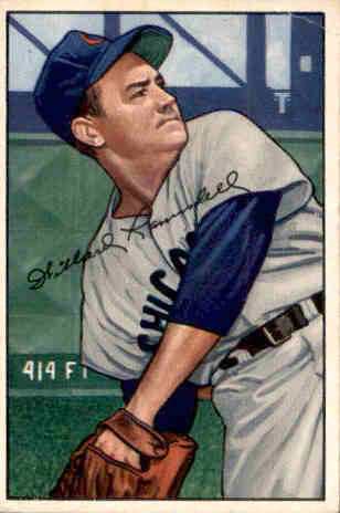 1952 Bowman #22 Willard Ramsdell