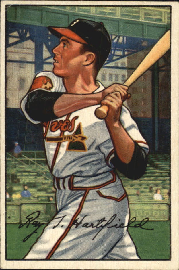 1952 Bowman #28 Roy Hartsfield