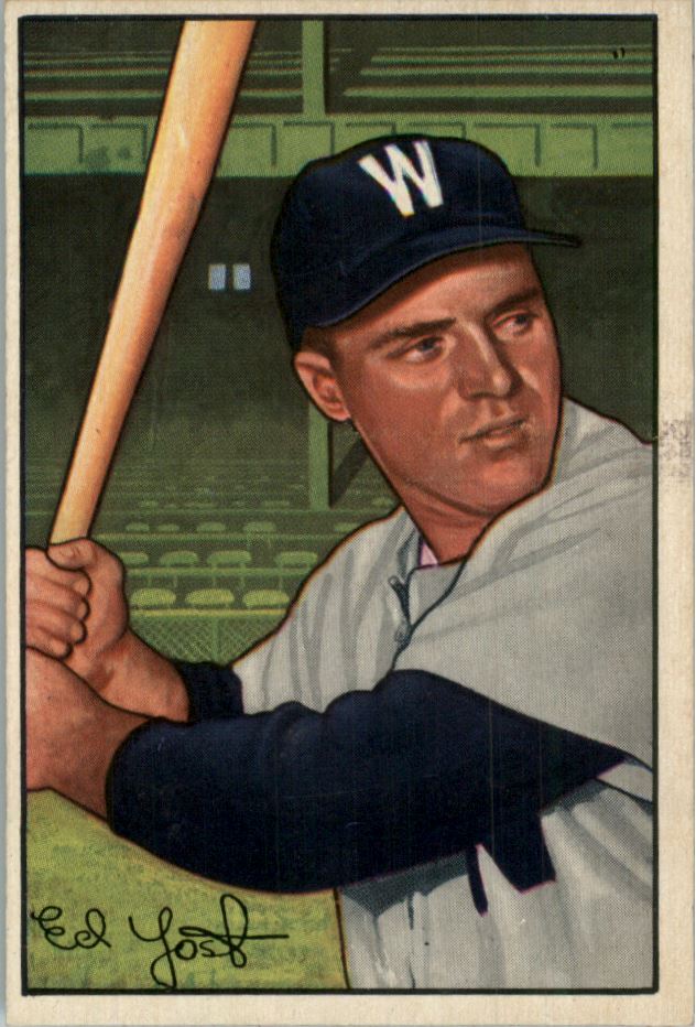 1952 Bowman #31 Eddie Yost