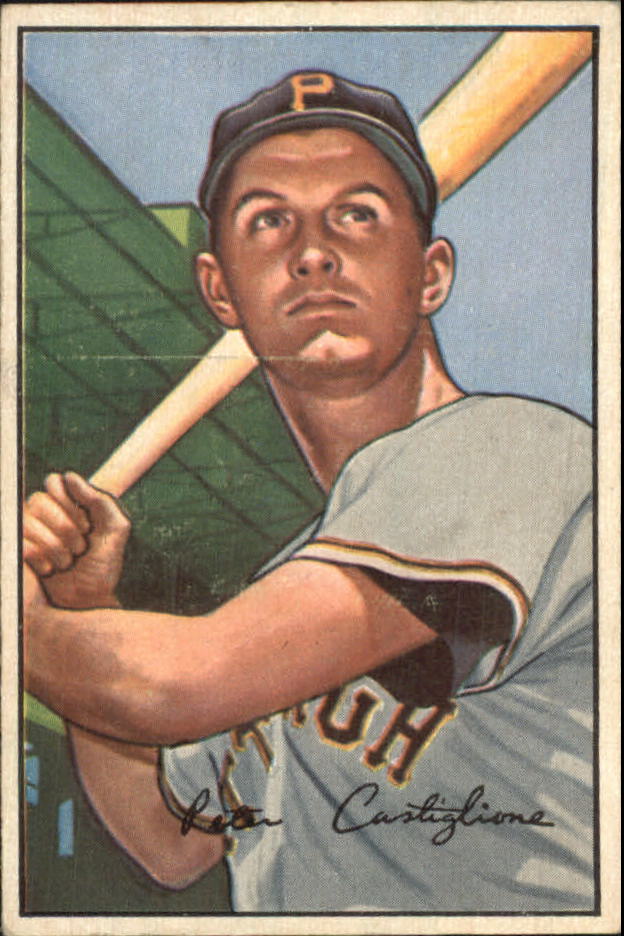 1952 Bowman #47 Pete Castiglione