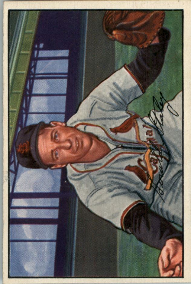 1952 Bowman #50 Gerry Staley