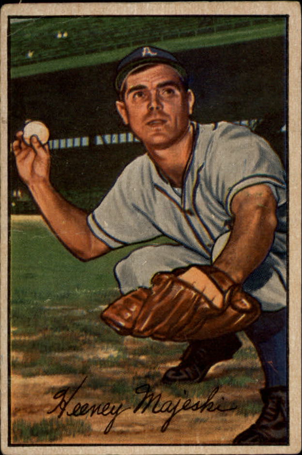 1952 Bowman #58 Hank Majeski