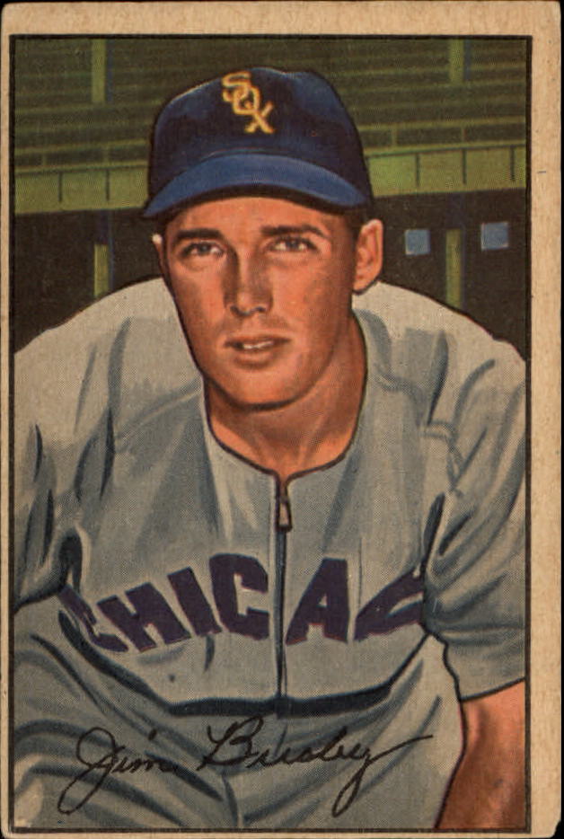 1952 Bowman #68 Jim Busby