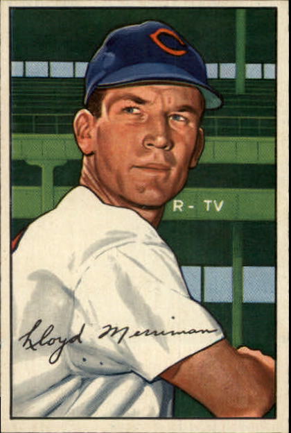 1952 Bowman #78 Lloyd Merriman