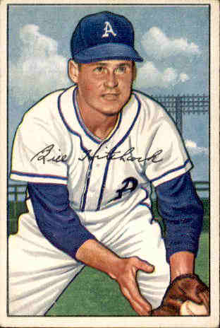 1952 Bowman #89 Billy Hitchcock