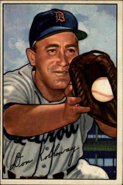 1952 Bowman #91 Don Kolloway