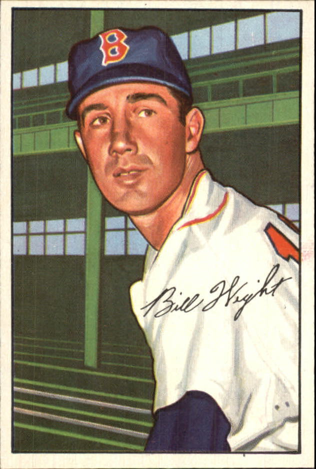 1952 Bowman #117 Bill Wight