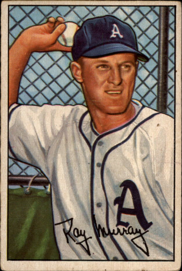 1952 Bowman #118 Ray Murray RC