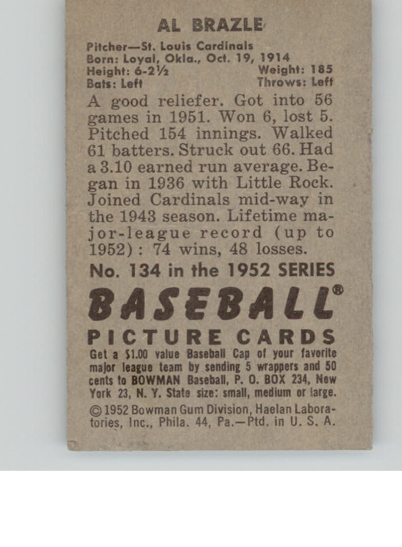 1952 BOWMAN BASEBALLL ASSORTED SINGLES U-PICK - Picture 49 of 81