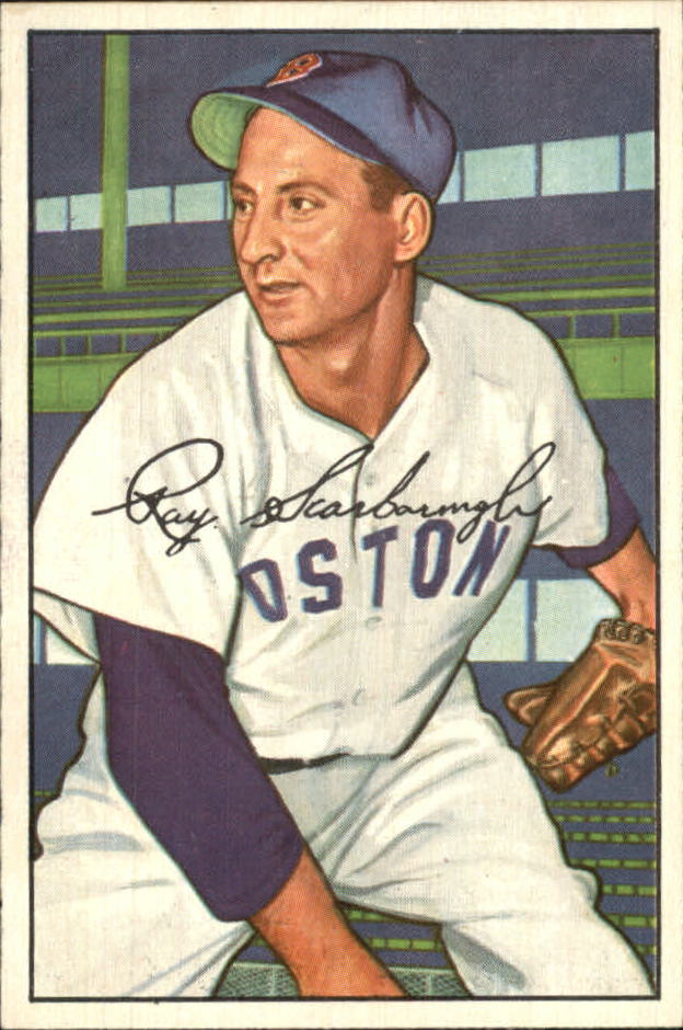 1952 Bowman #140 Ray Scarborough