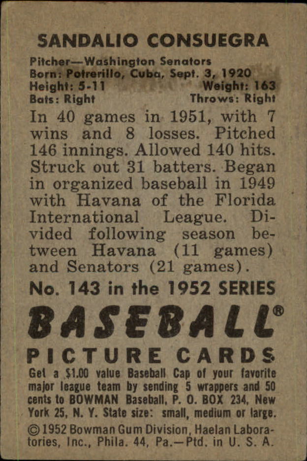 1952 BOWMAN BASEBALLL ASSORTED SINGLES U-PICK - Picture 55 of 81