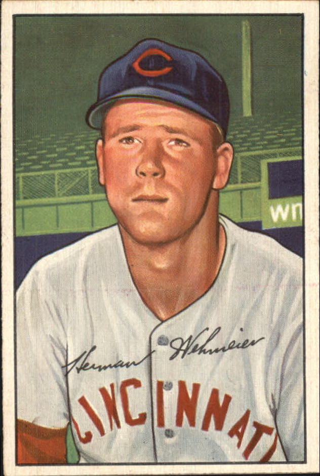 1952 Bowman #150 Herman Wehmeier