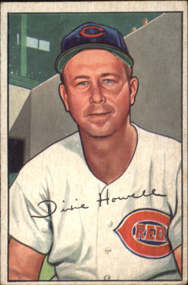1952 Bowman #222 Dixie Howell
