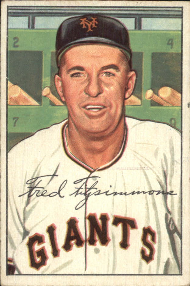 1952 Bowman #234 Fred Fitzsimmons CO