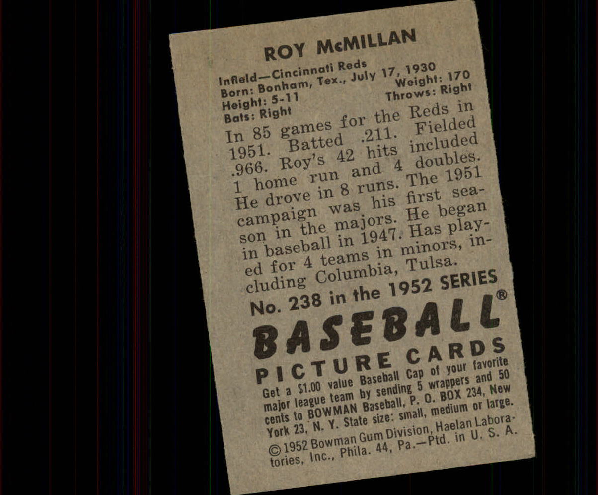 1952 BOWMAN BASEBALLL ASSORTED SINGLES U-PICK - Picture 77 of 81