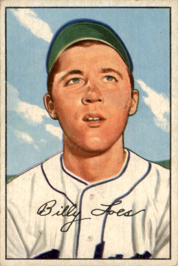 1952 Bowman #240 Billy Loes RC