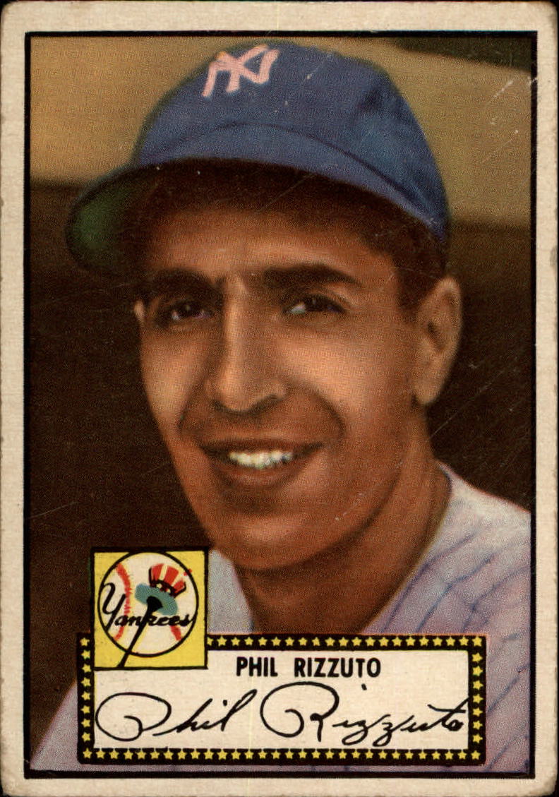 1952 Topps #11A Phil Rizzuto Black