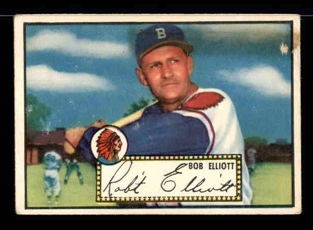 1952 Topps #14 Bob Elliott