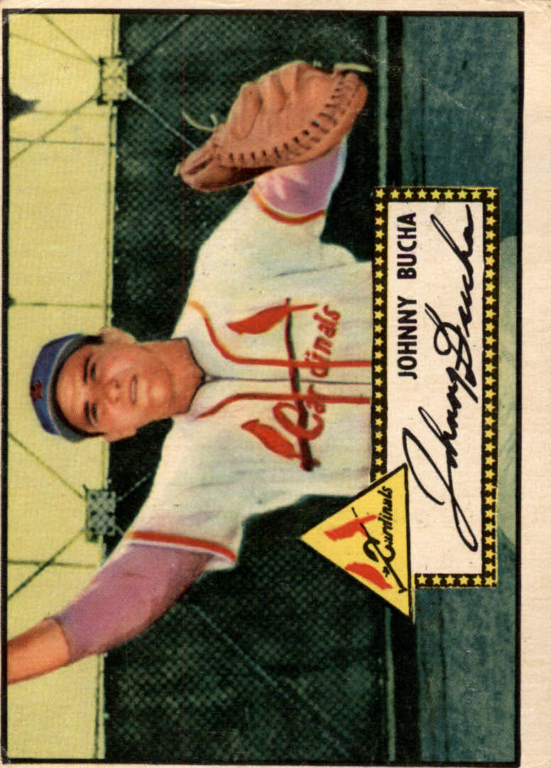 1952 Topps #19 Johnny Bucha RC