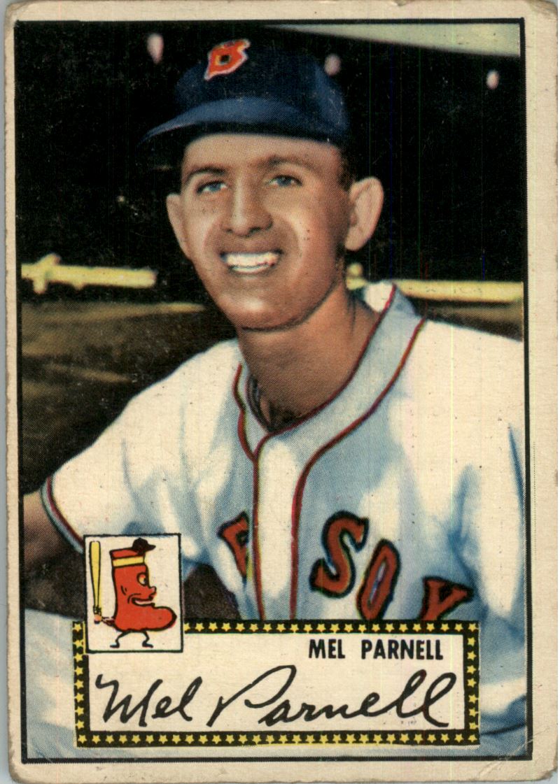 1952 Topps #30 Mel Parnell