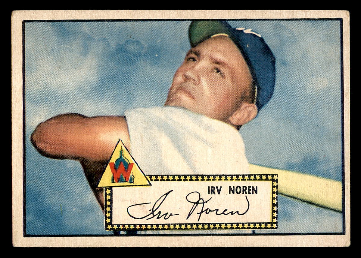 1952 Topps #40 Irv Noren