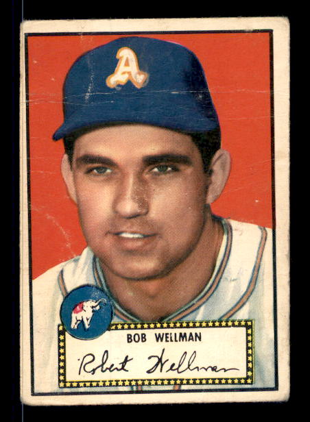 1952 Topps #41 Bob Wellman RC