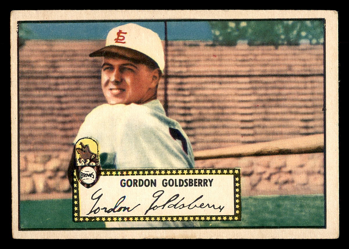 1952 Topps #46 Gordon Goldsberry RC