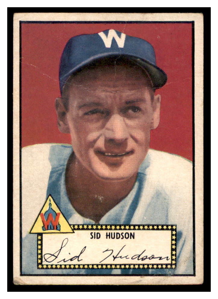 1952 Topps #60 Sid Hudson