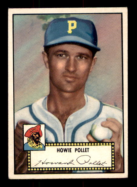 1952 Topps #63A Howie Pollet Black