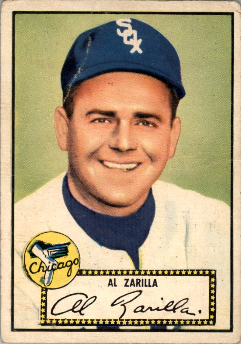 1952 Topps #70 Al Zarilla