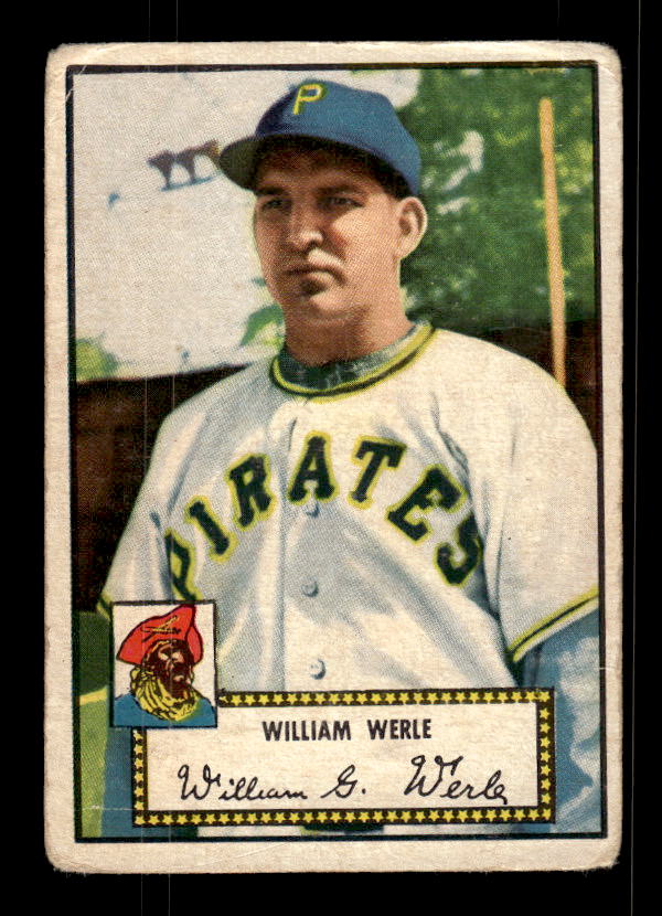 1952 Topps #73 Bill Werle