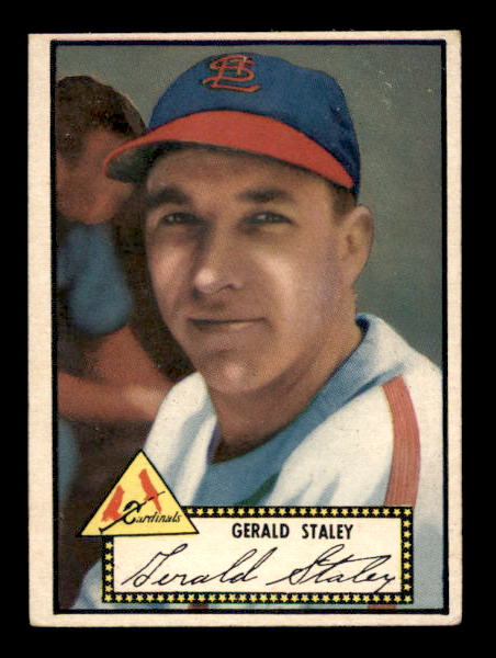 1952 Topps #79A Gerry Staley Black