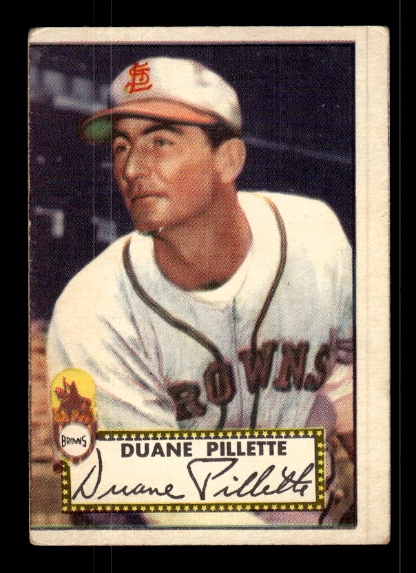 1952 Topps #82 Duane Pillette