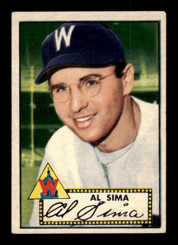 1952 Topps #93 Al Sima RC
