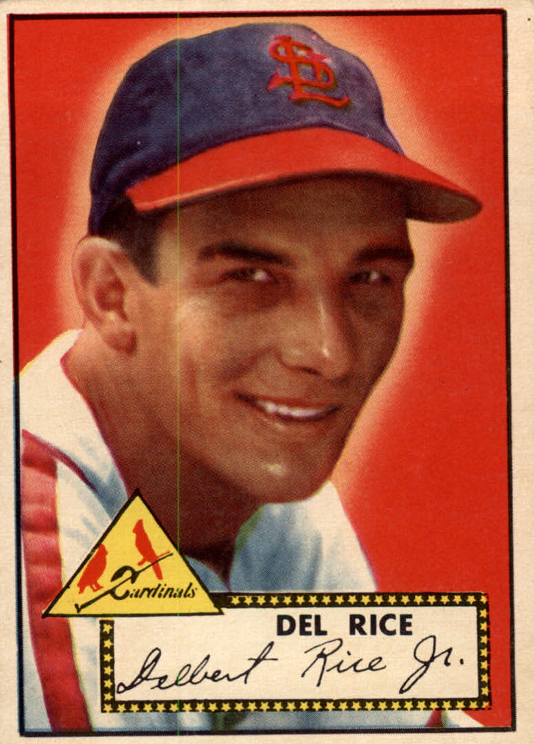 1952 Topps #100 Del Rice