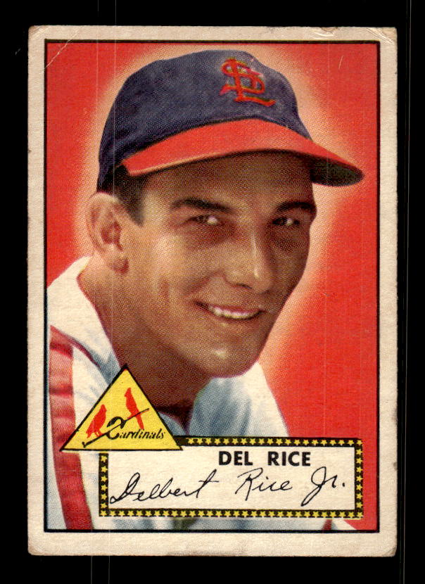 1952 Topps #100 Del Rice