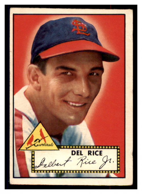 1952 Topps #100 Del Rice