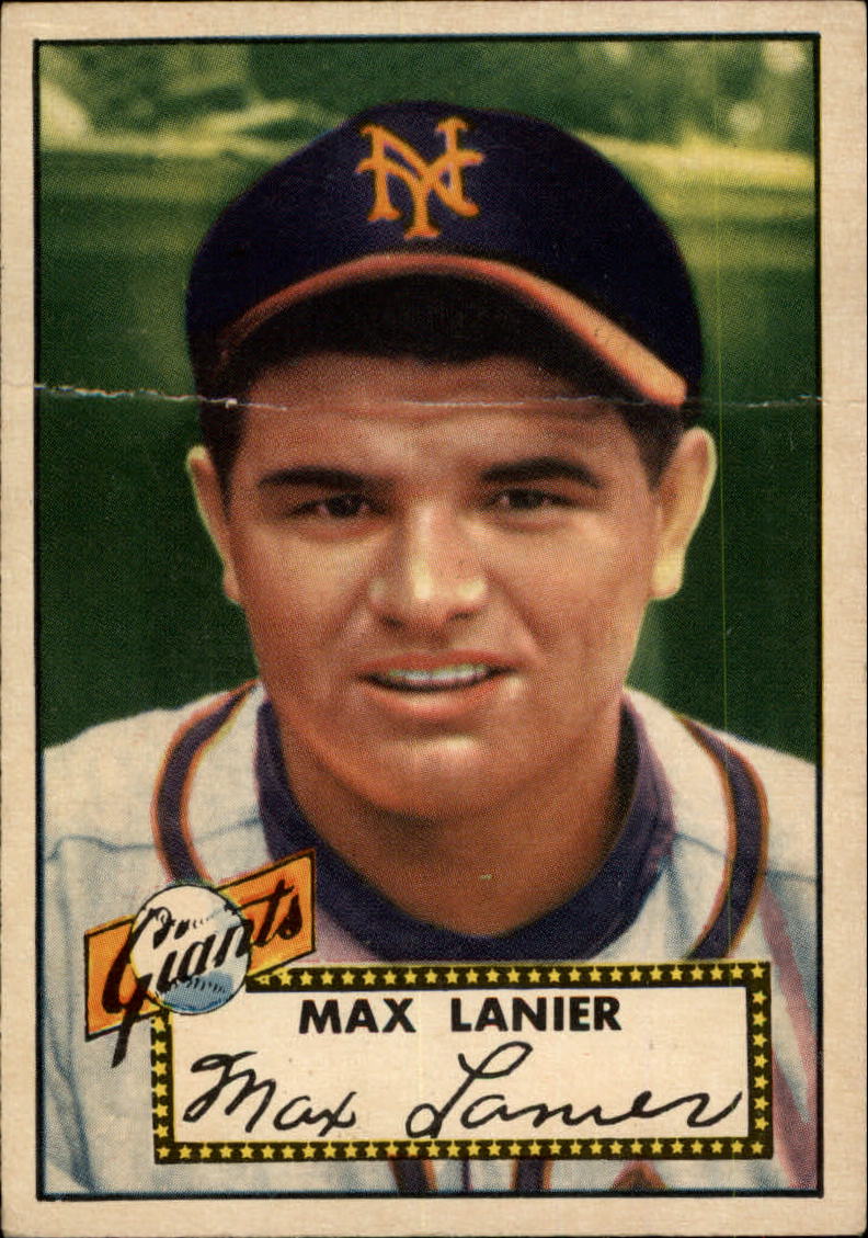 1952 Topps #101 Max Lanier